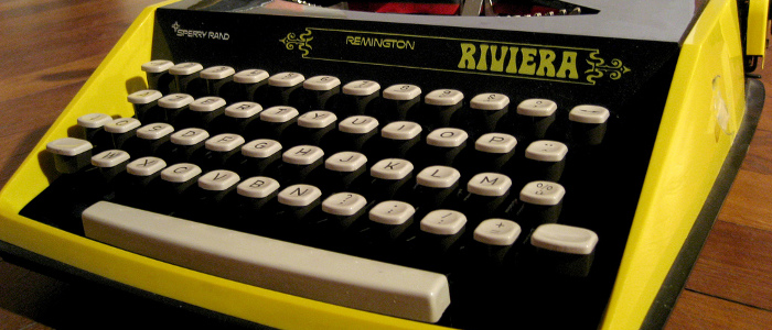 author rank typewriter