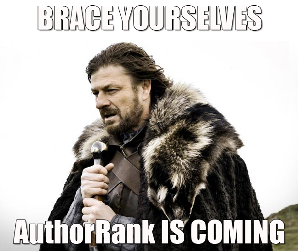 google author rank is coming