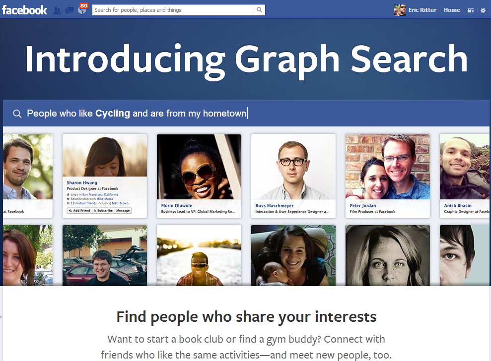 introducing facebook search graph