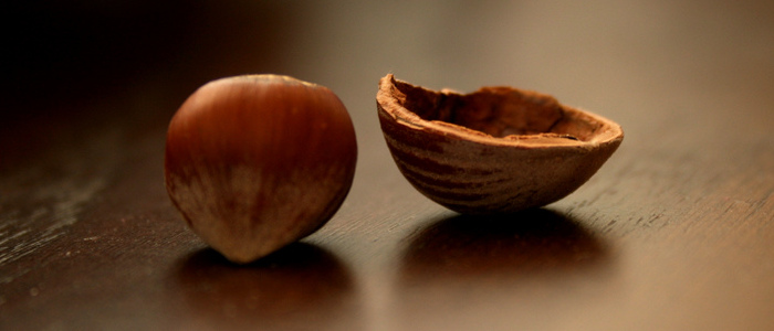 cracked nut