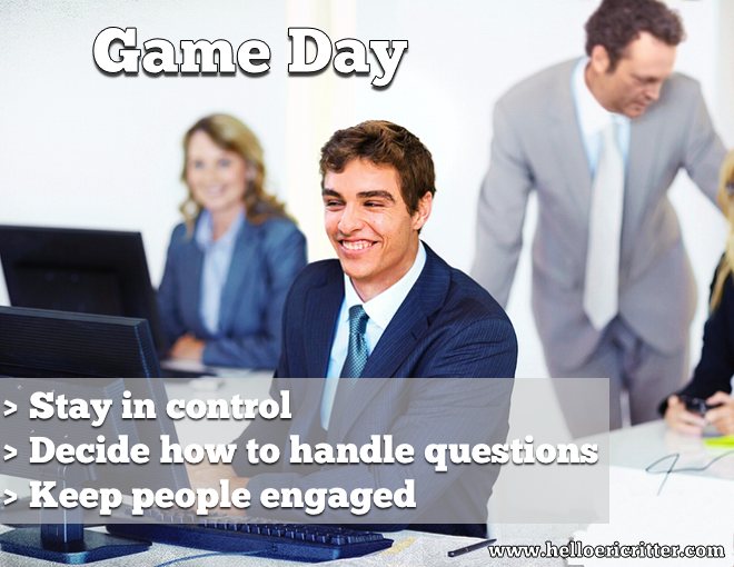 Effective meeting Game Day