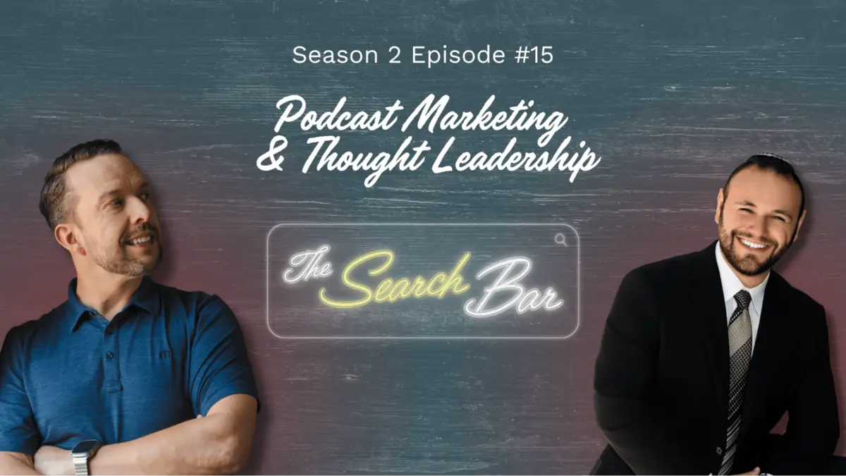 Season 2 Episode 15. Podcast Marketing & Thought Leadership